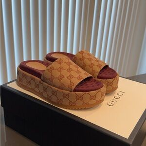 Gucci Platform Slide Sandal 6